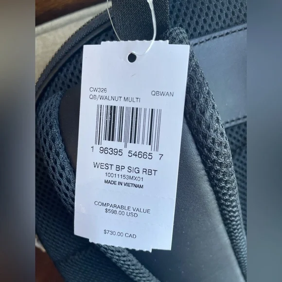 NWT！COSMIC COACH WEST BACKPACK IN SIGNATURE CANVAS WITH ROBOT PRINT（COACH CW326） - Picture 7 of 14